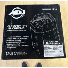 Used ADJ Element Hex IP Chrome for sale