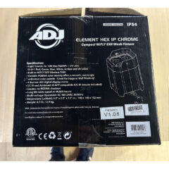 Used ADJ Element Hex IP Chrome for sale