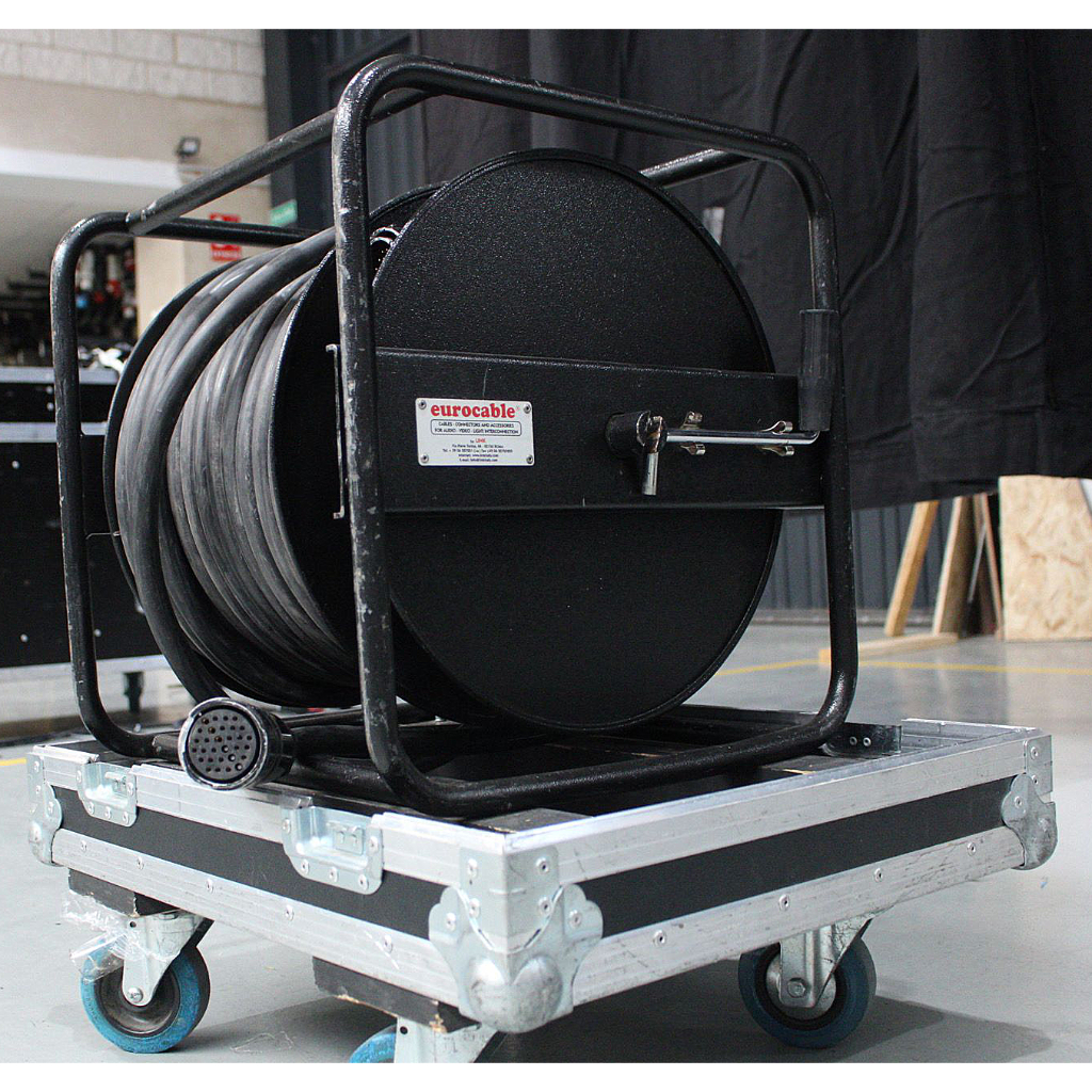 Used Socapex Multi-Cable 50-MT Drum for sale
