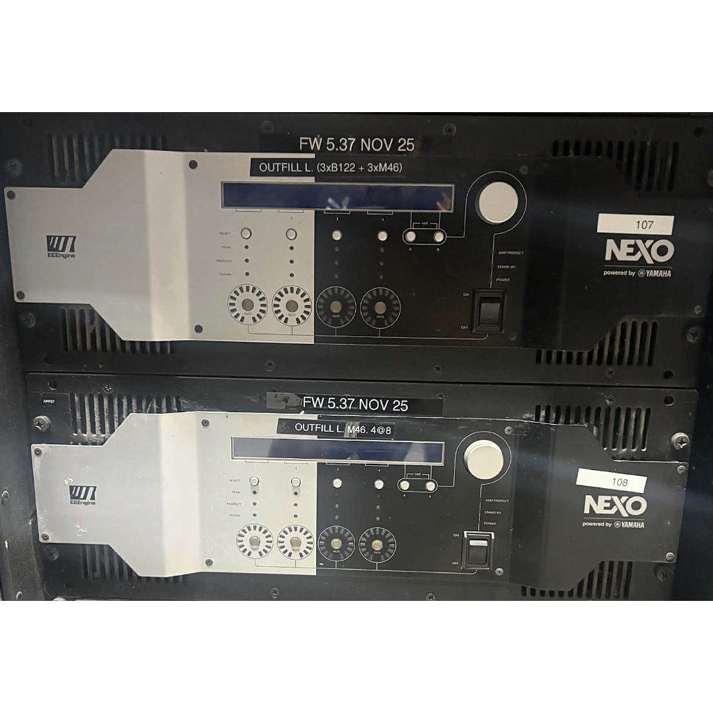 Used Nexo 45N12 and NXAMP4x4 for sale