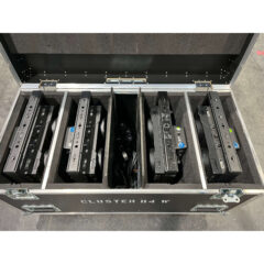 Used ROXX Cluster B4 W IP65 4-Lite Blinder Warm White LED for sale