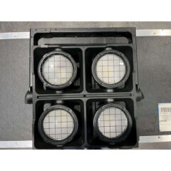 Used ROXX Cluster B4 W IP65 4-Lite Blinder Warm White LED for sale