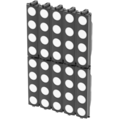 Used Prolights ArenaCob 4FC 4x75W RGBW IP65 LED Blinder for sale