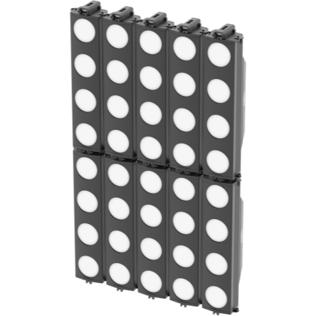 Used Prolights ArenaCob 4FC 4x75W RGBW IP65 LED Blinder for sale