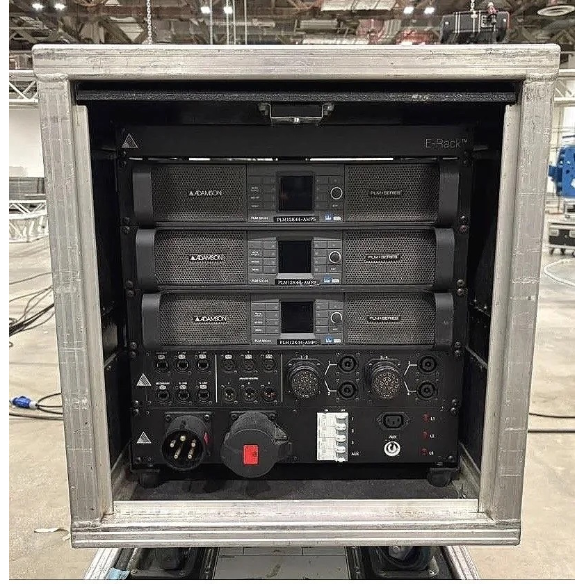 Used Lab Gruppen PLM12K44 x 5 in 2 x Adamson E Racks for sale