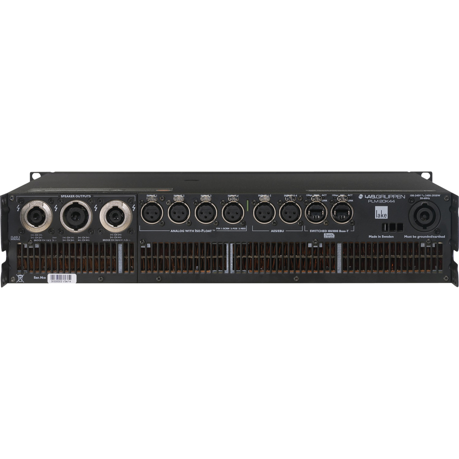 Used Lab Gruppen PLM20k44 Amplifiers for sale