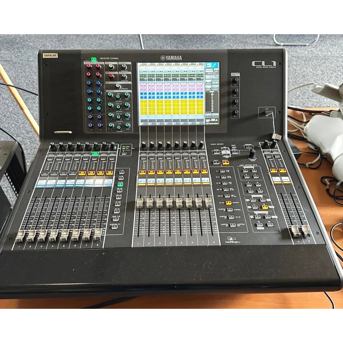 Used Yamaha CL1 Digital Mixing Console & RIO1608-D2 Stagebox for sale