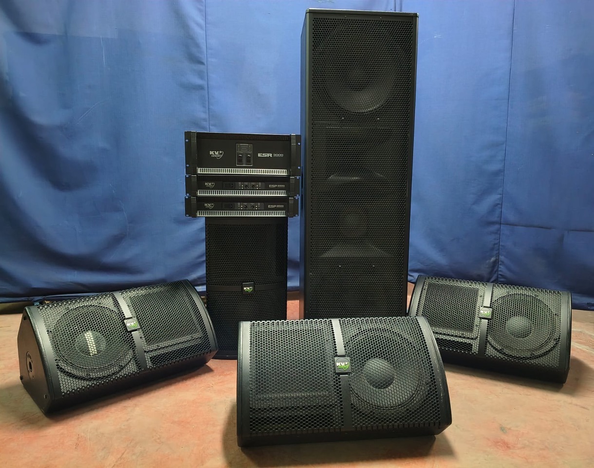 Used KV2 Audio ES Package (ESP2000, ESR3000, ESM12, ESR215) for sale