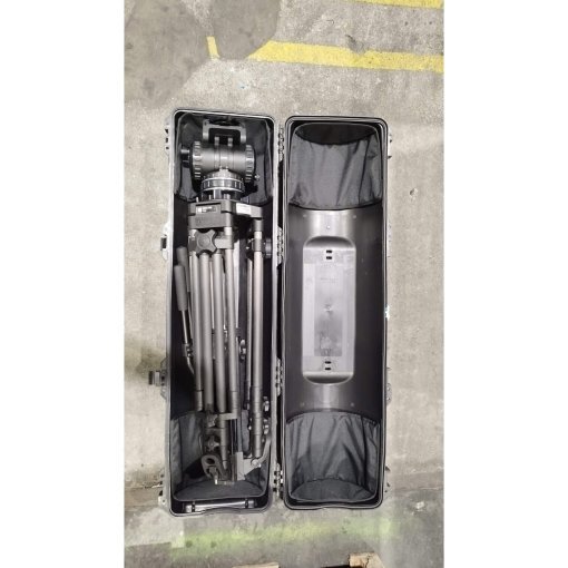 Used Cartoni C20-S Fluid Head with Studio Tripod for sale