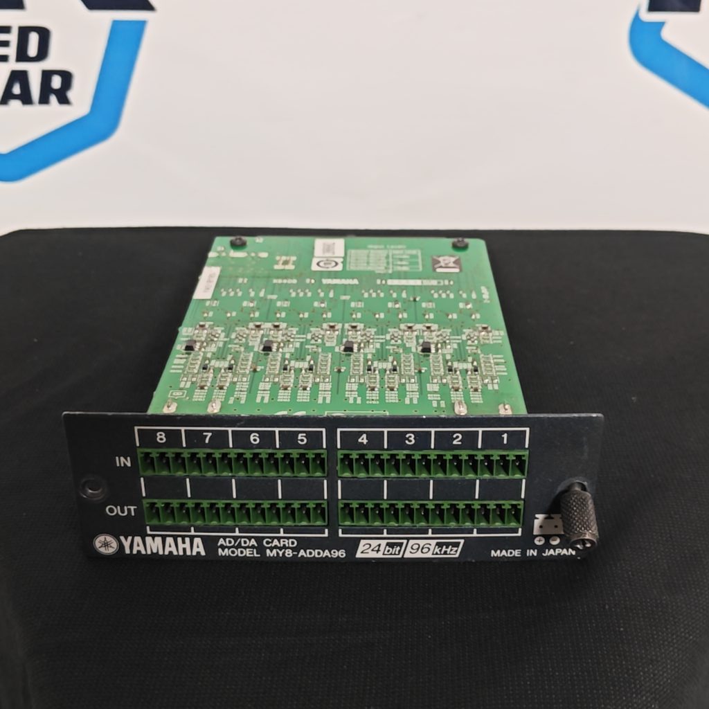 Used Yamaha MY8ADDA96 8 In / 8 Out Euroblock Analog Card for Yamaha Console for sale