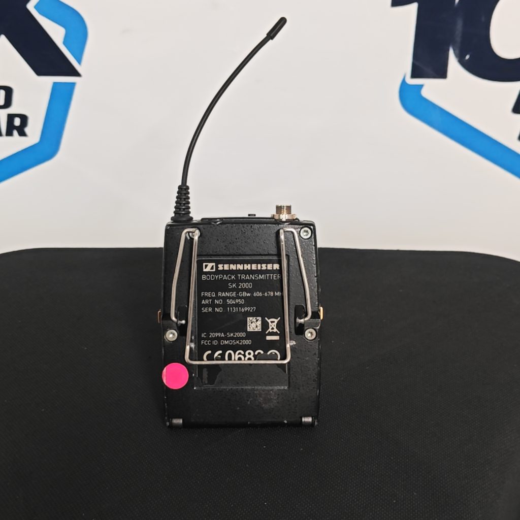 Used Sennheiser SK2000GBW Beltpack Transmitter GBw 606-678 MHz for sale