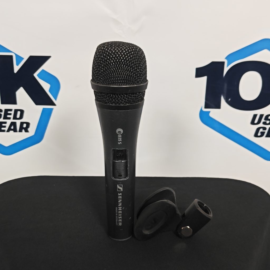 Used Sennheiser E835S Cardioid Dynamic Microphone with On-Off Switch for sale