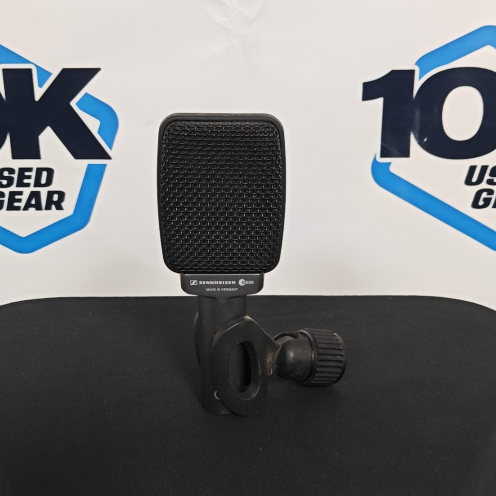 Used Sennheiser E606 Black Cardioid Microphone for sale