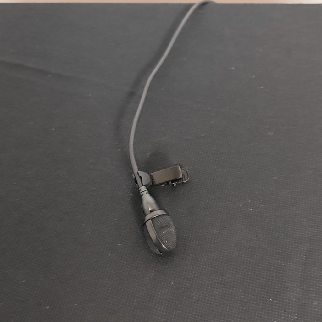 Used Sennheiser ME104SHU Black Cardioid Lavalier Microphone TA4 for sale