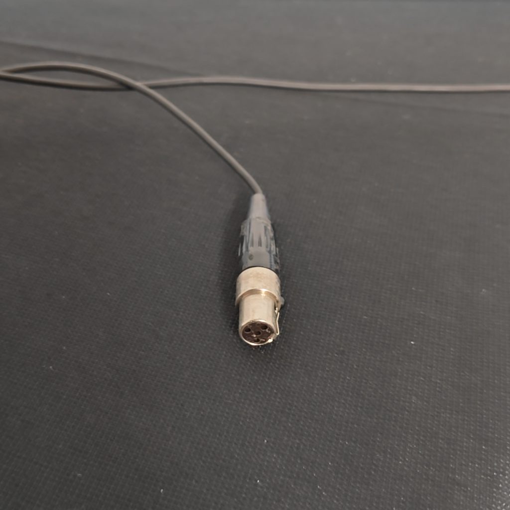 Used Sennheiser ME104SHU Black Cardioid Lavalier Microphone TA4 for sale
