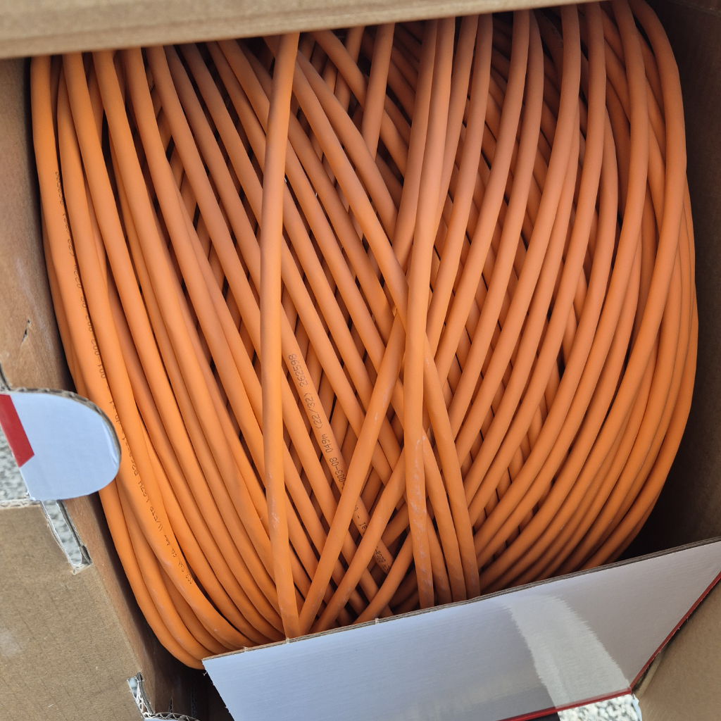 Used CAT6 cable reel 148m (box 10) for sale