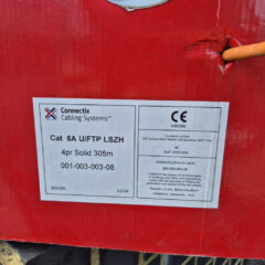 Used CAT6 cable reel 148m (box 10) for sale