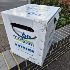 Used CAT6 cable reel 261m  Maxxam for sale