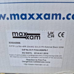 Used CAT6 cable reel 261m  Maxxam for sale