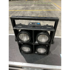 Used ROXX Cluster B4 W IP65 4-Lite Blinder Warm White LED for sale