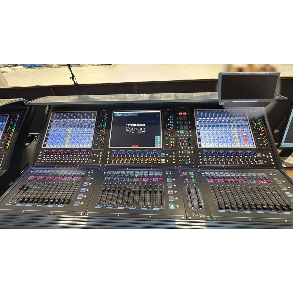 Used Digico Quantum 338 console with SD Rack for sale