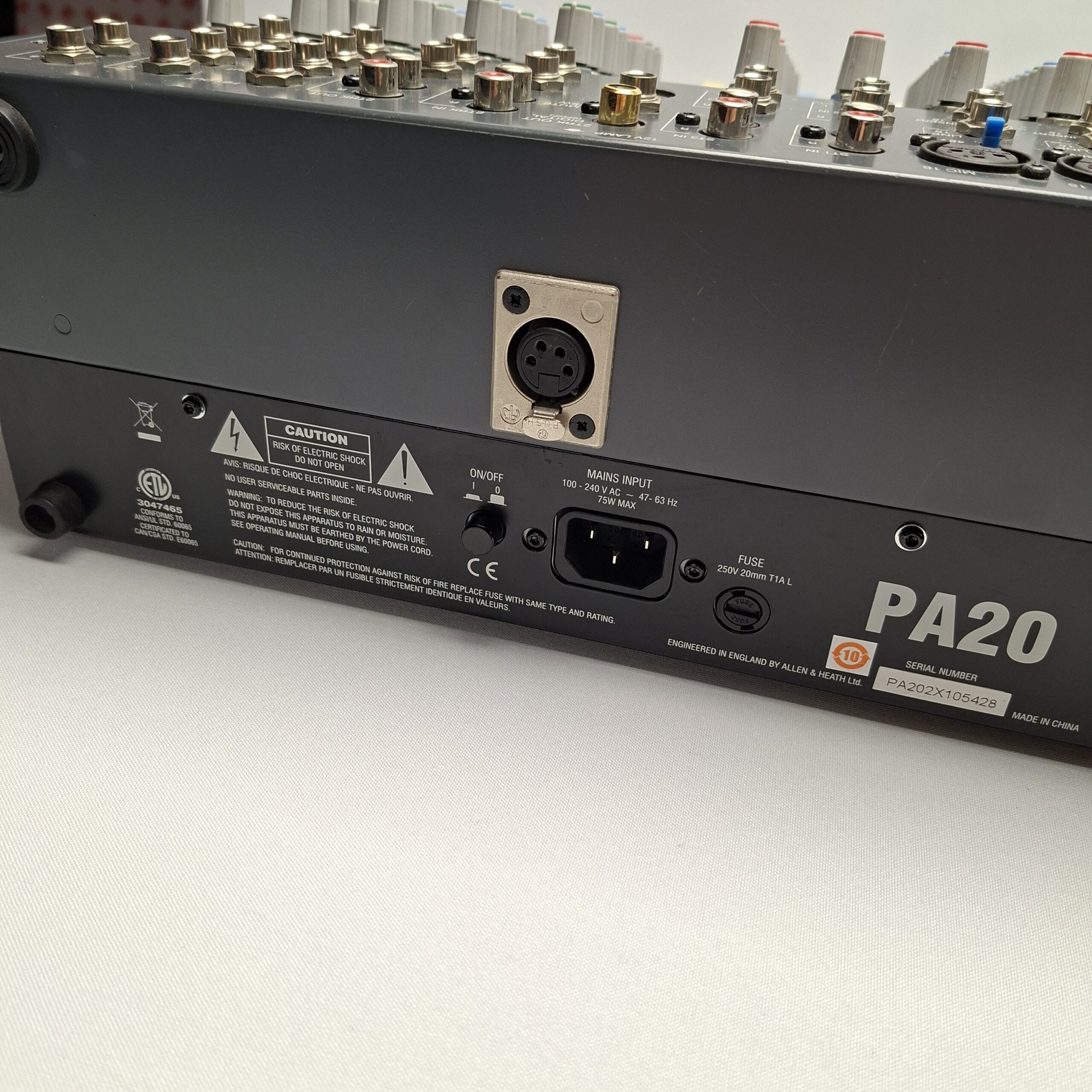 Used Allen & Heath PA20 for sale