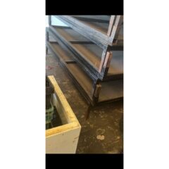 Used 24 x 20 foot heavy duty stage with 36 ft ramp for sale