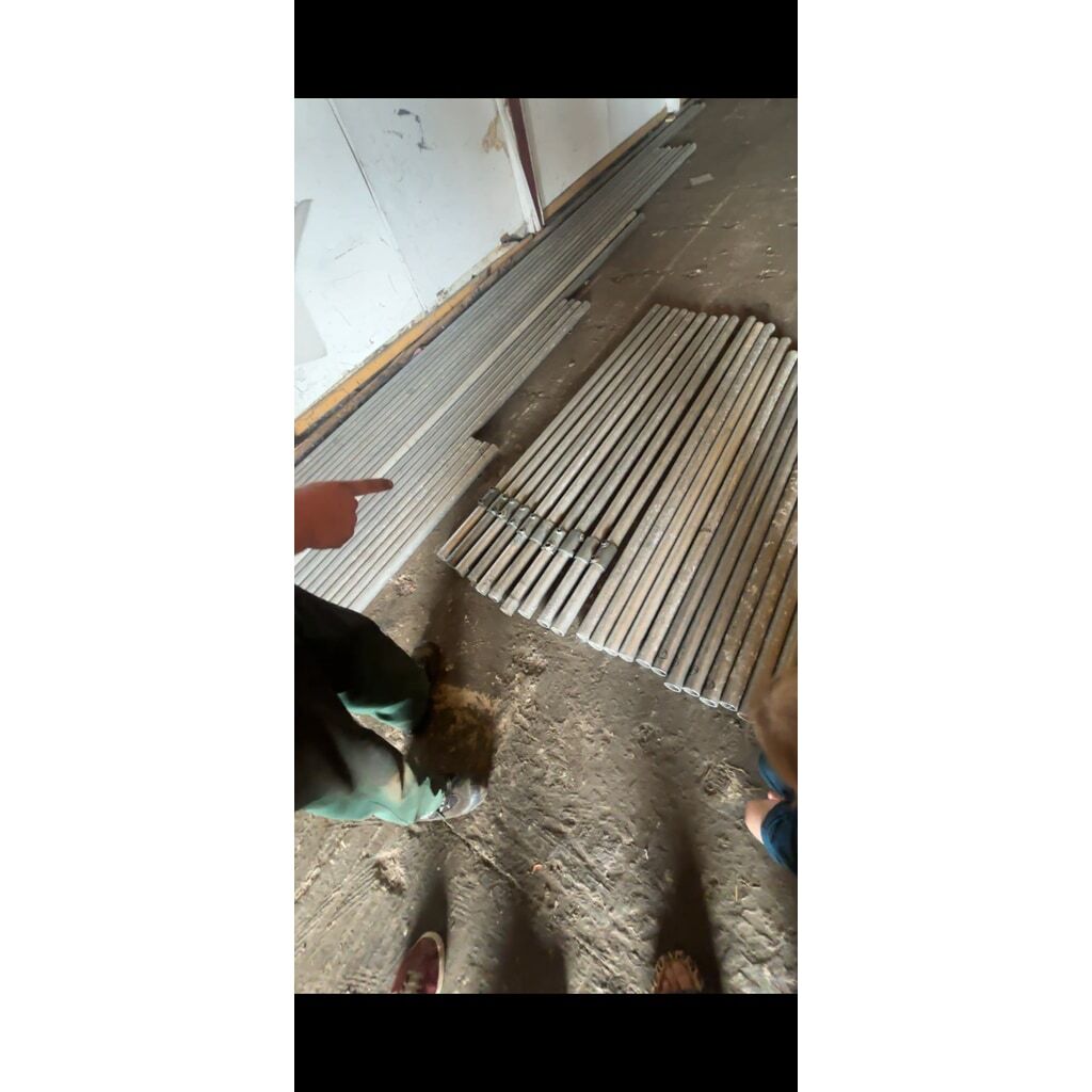 Used 24 x 20 foot heavy duty stage with 36 ft ramp for sale