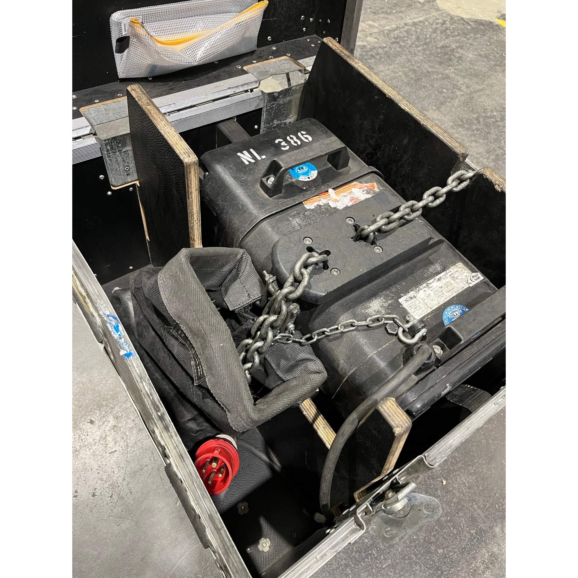 Used ChainMaster D8+ 500kg Chain Hoist, 24m Chain for sale