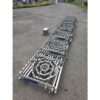 Used Dancing Waters Stainless Steel Musical Fountain System, 7-Piece Modular with Swivel Motor (Export Only) for sale