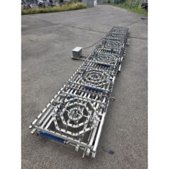 Used Dancing Waters Stainless Steel Musical Fountain System, 7-Piece Modular with Swivel Motor (Export Only) for sale