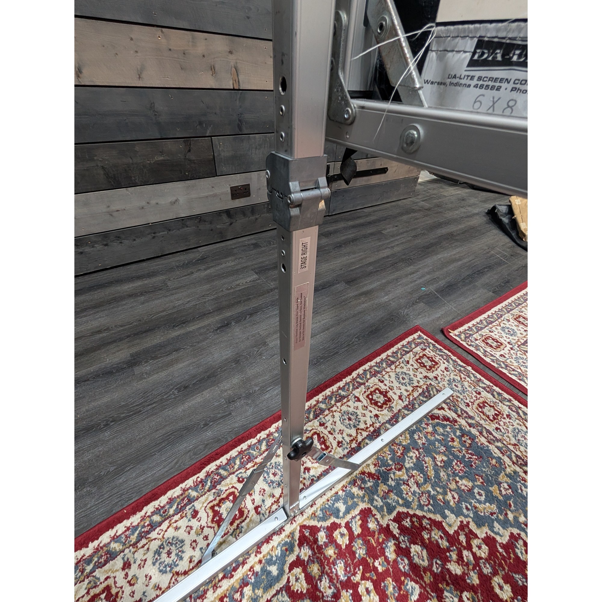Used Fast Fold Projection Screen 6ft x 8ft for sale