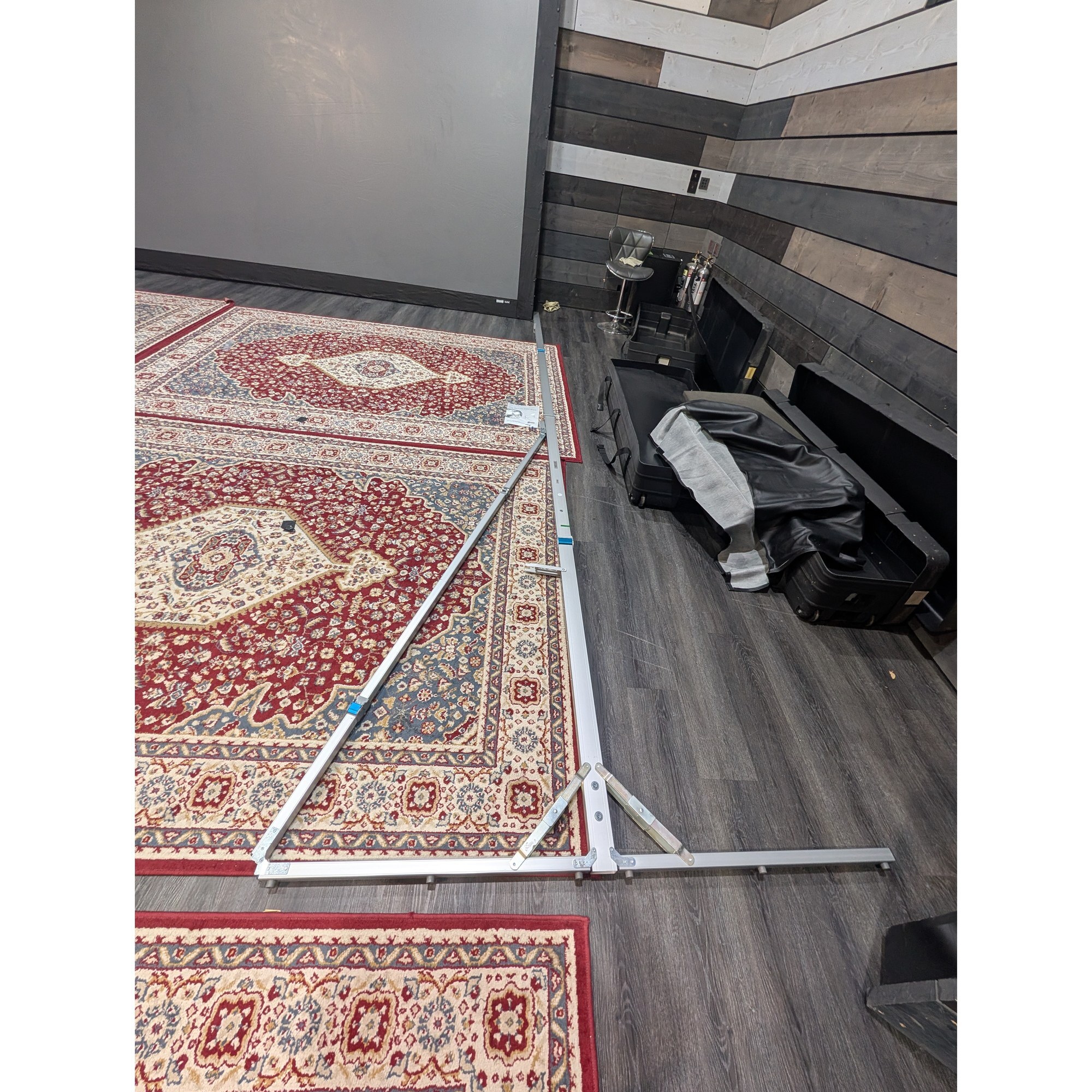 Used Fast Fold Projection Screen 13ft x 17ft for sale