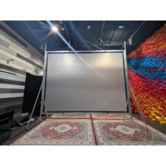 Used Fast Fold Projection Screen 13ft x 17ft for sale