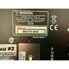 Used DiGiCo SD9 for sale