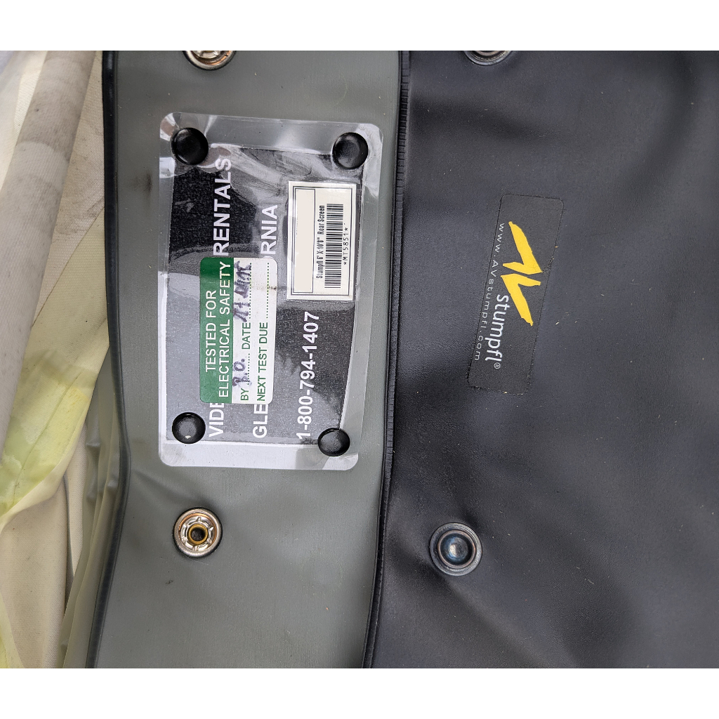 Used AV Stumpfl Rear Screen for sale
