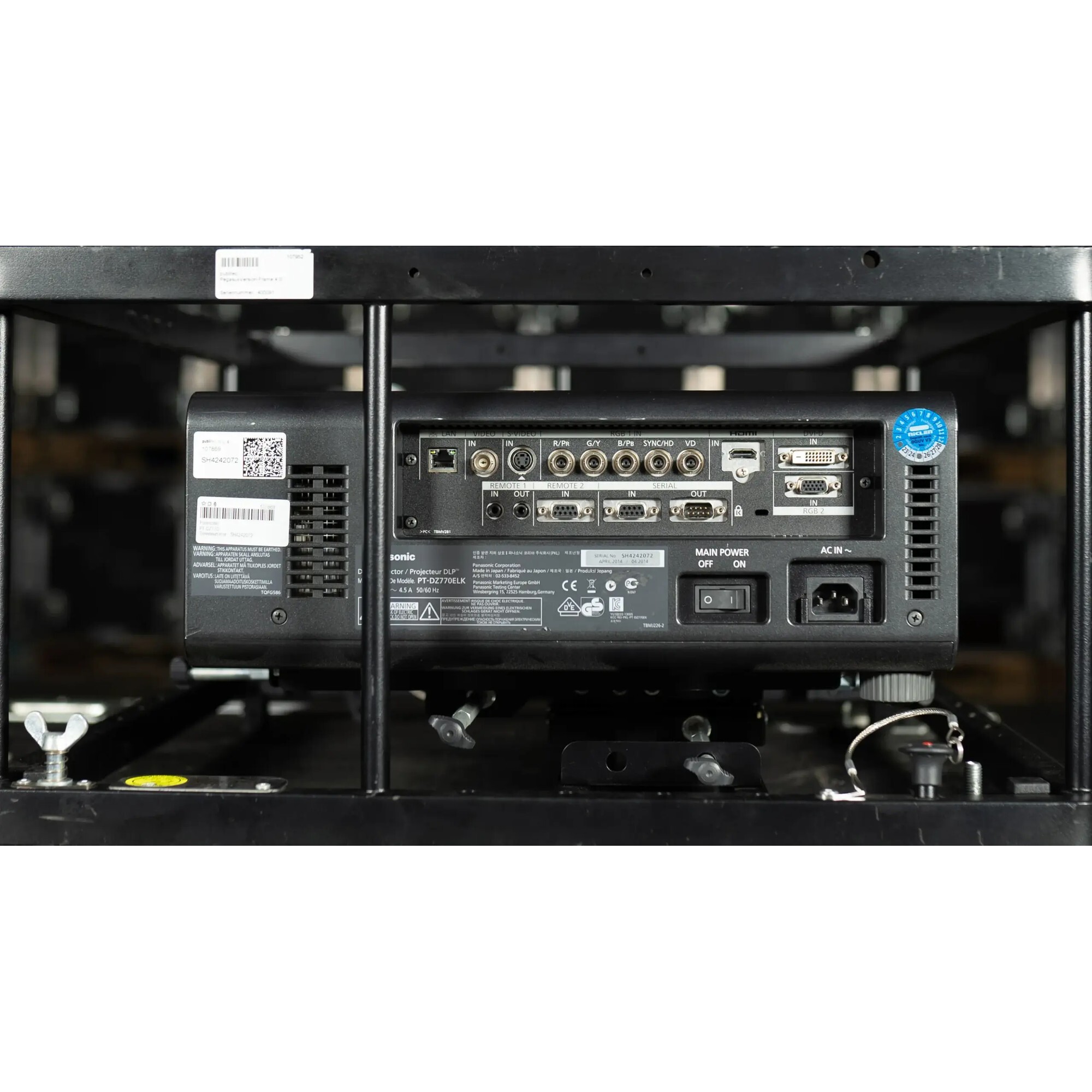 Used Panasonic PT-DZ770 Projector for sale