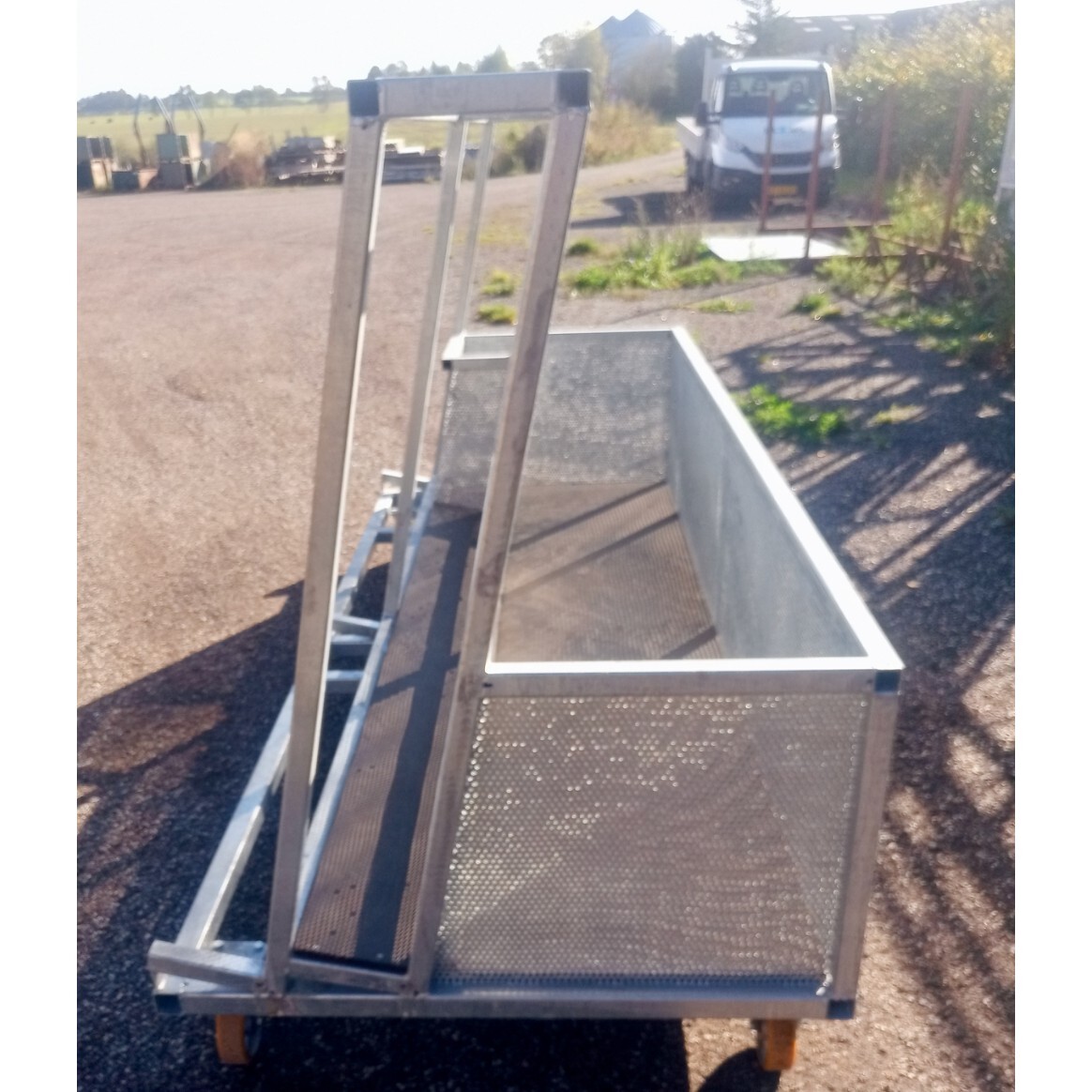 Used NSS Rolling Stage Dolly for sale