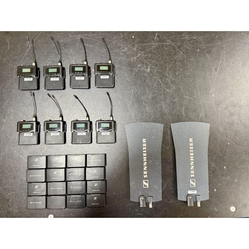 Used Sennheiser 6000 Wireless System (4 x EM 6000, 8 x SK 6000) for sale