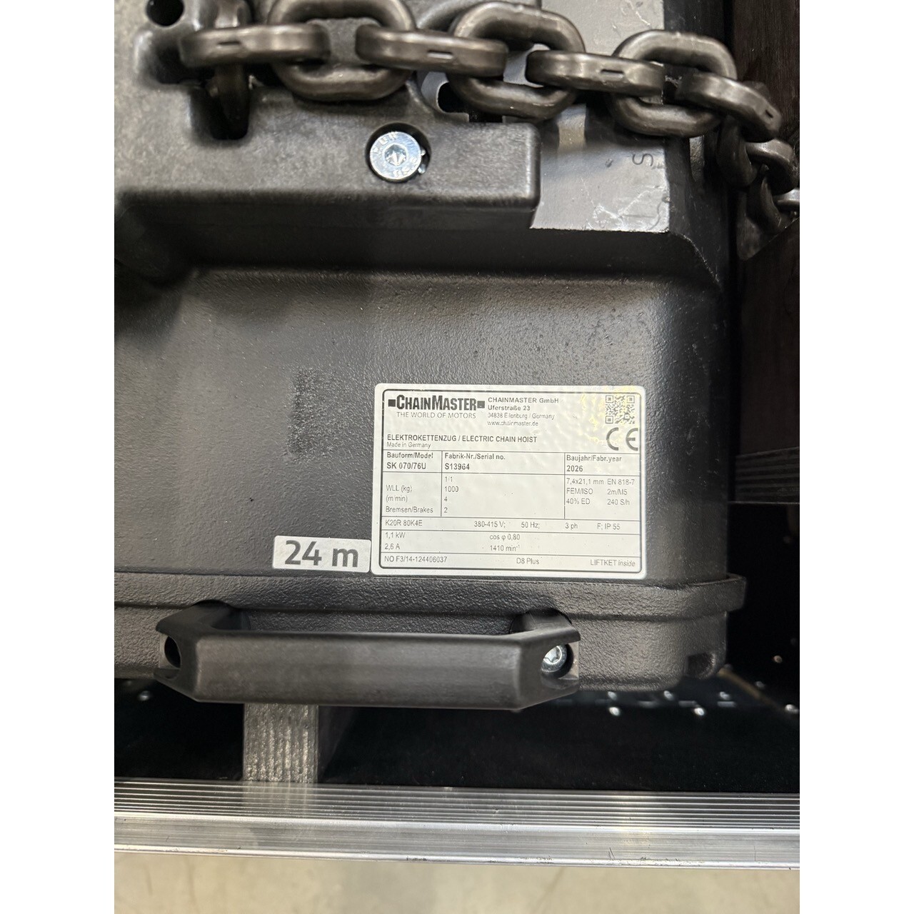 Used ChainMaster D8+ 1000kg 24m Ultra for sale