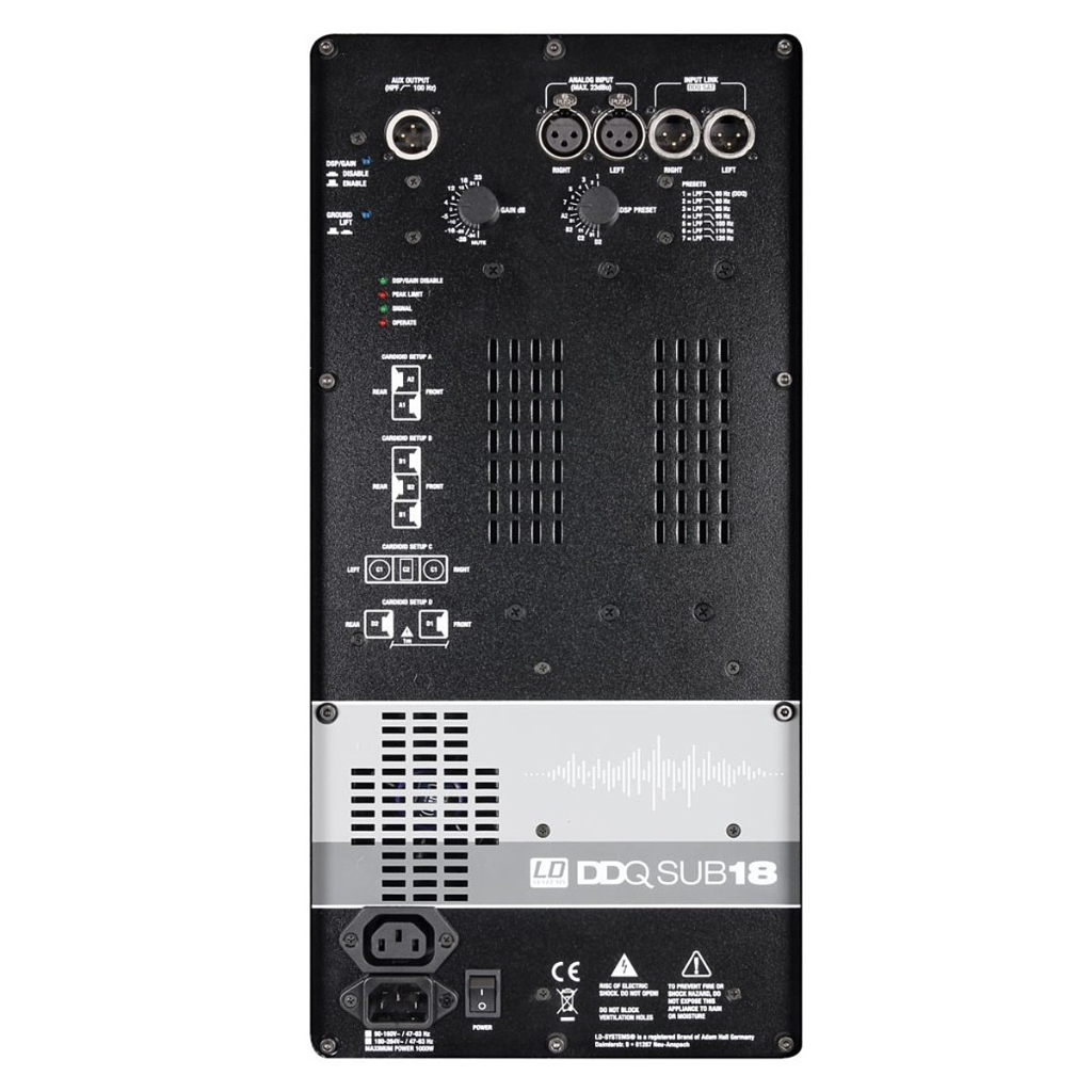 Used Adam Hall DDQ amplified system for sale