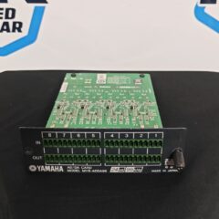 Used Yamaha MY8ADDA96 8 In / 8 Out Euroblock Analog Card for Yamaha Console for sale