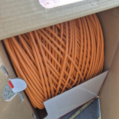 Used CAT6 cable reel 193m for sale